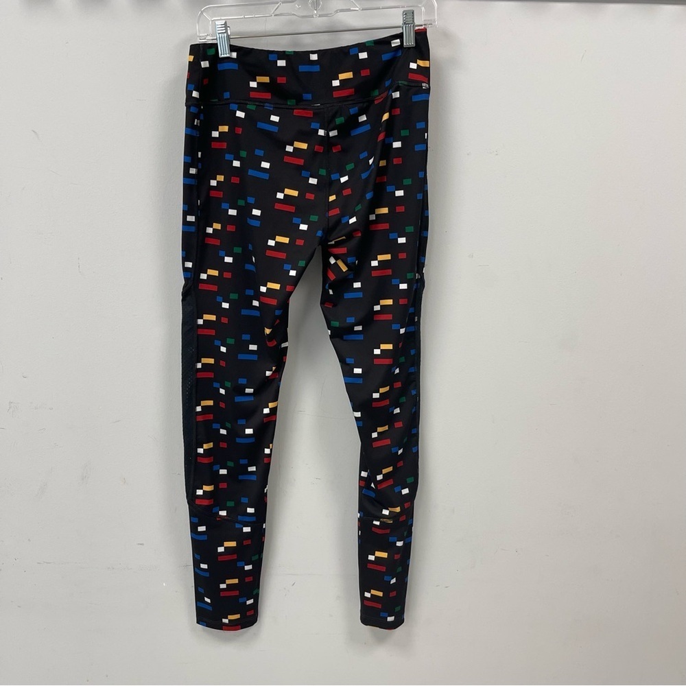 NWT Missoni Perforated Stretch-Jersey Leggings - Black Heritage All Over